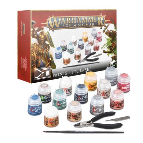 AOS Paints + Tools Set ENG/SPA/PORT/LATV/ROM