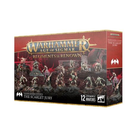 Flesh-eater Courts Regiment of Renown: The Scarlet Jury