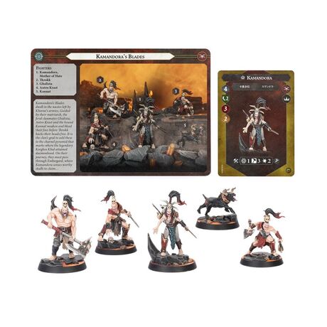 Kamandora's Blades: Warhammer Underworlds