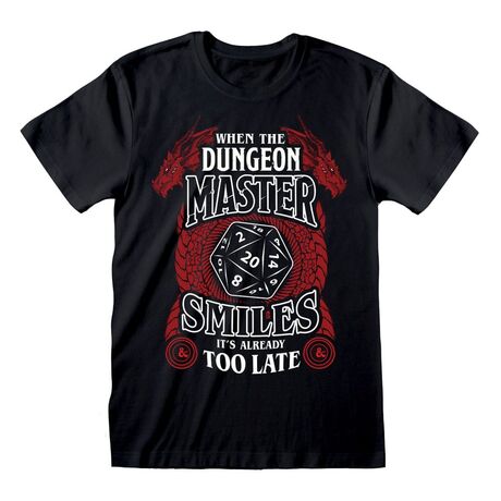Dungeons & Dragons T-Shirt When The Dungeon Master Smiles M