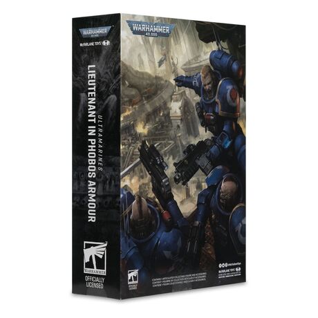 Ultramarines Lieutenant in Phobos Armor 18cm