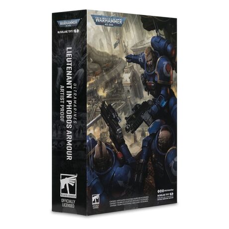 Ultramarines Lieutenant in Phobos Armor 18cm (Artist Proof)