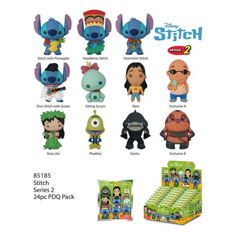 Lilo & Stitch 3D Bag Clips Series 2