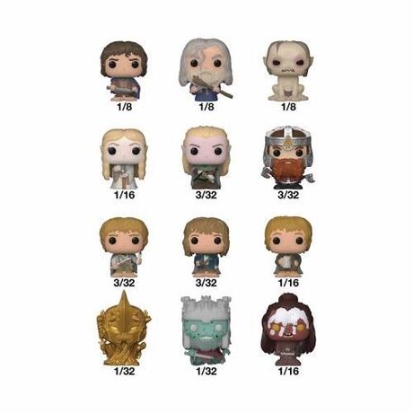 Bitty Pop! Lord of the Rings Figure 2.5cm Blind Bag