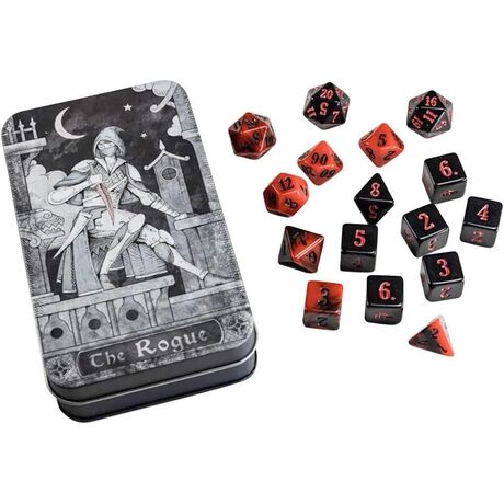 Character Class Classic RPG Dice Set Rogue (16)