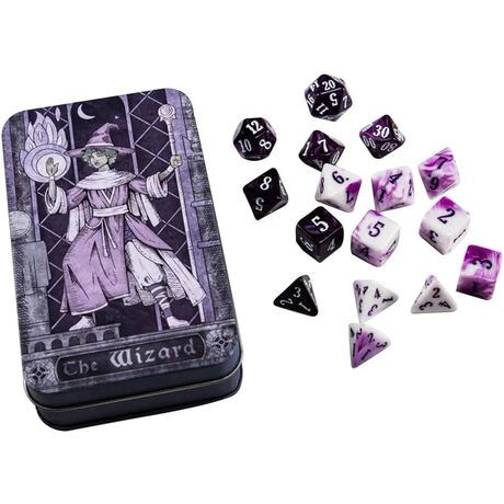 Character Class Classic RPG Dice Set Wizard (14)