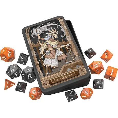 Character Class Classic RPG Dice Set Warlock (14)