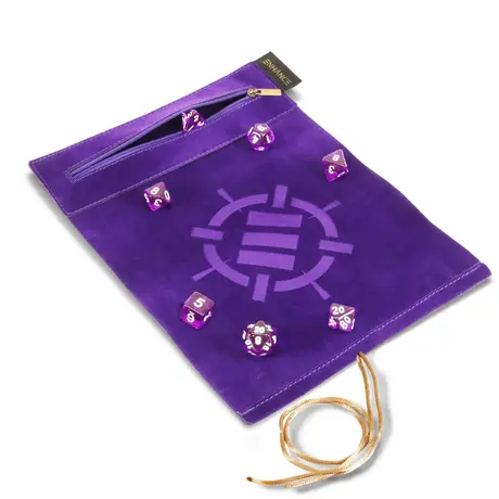 Enhance Roll on a Scroll Dice & Rolling Mat Purple