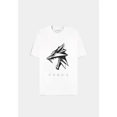 The Witcher - Wolf Head Short Sleeved Men's T-Shirt M