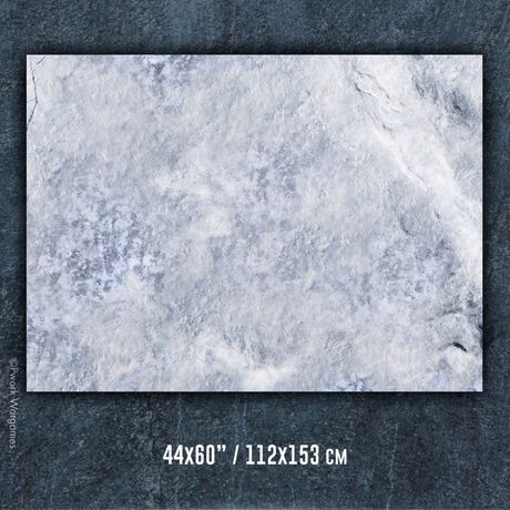 Frosty Plain Neoprene Game Mat 44"x60"