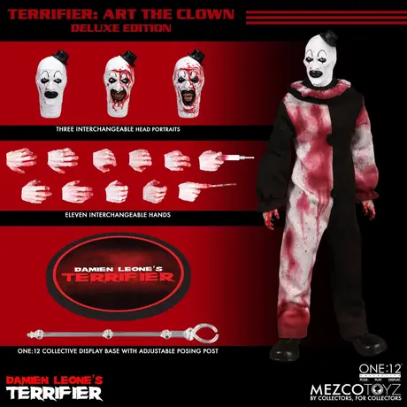 Art the Clown Action Figure 1/12 17cm - Terrifier