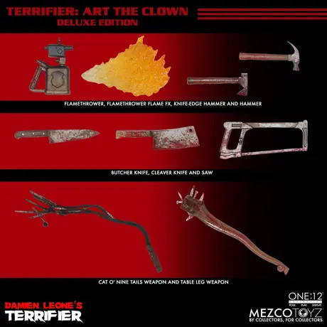 Art the Clown Action Figure 1/12 17cm - Terrifier