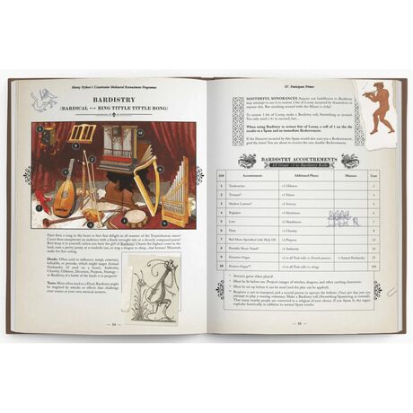 Monty Python RPG Cocurrical Mediaeval Reenactment Programme