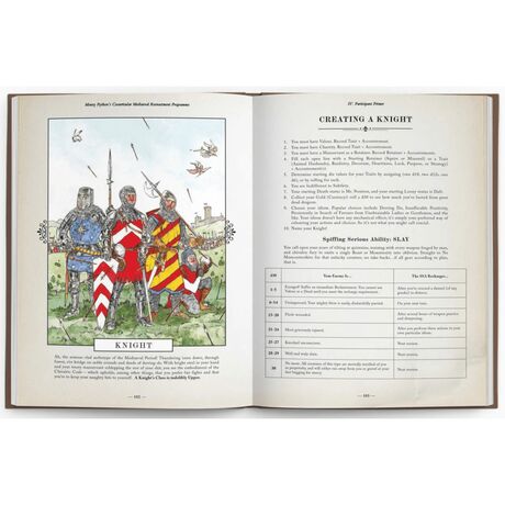 Monty Python RPG Cocurrical Mediaeval Reenactment Programme