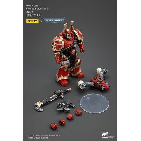 World Eaters Khorne Berzerker 2 Action Figure 13cm