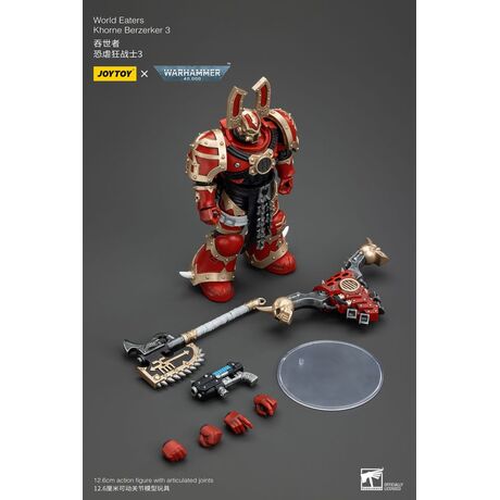 World Eaters Khorne Berzerker 3 Action Figure 13cm