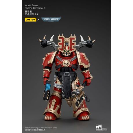 World Eaters Khorne Berzerker 4 Action Figure 13cm