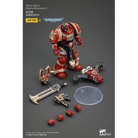 World Eaters Khorne Berzerker 6 Action Figure 13cm