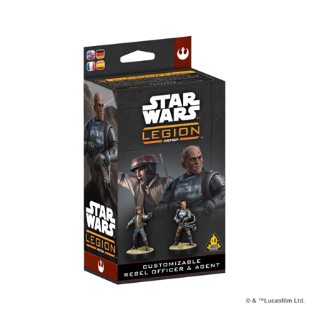Star Wars: Legion - Customizable Rebel Officer & Agent Star Wars: Legion - Customizable Rebel Officer & Agent