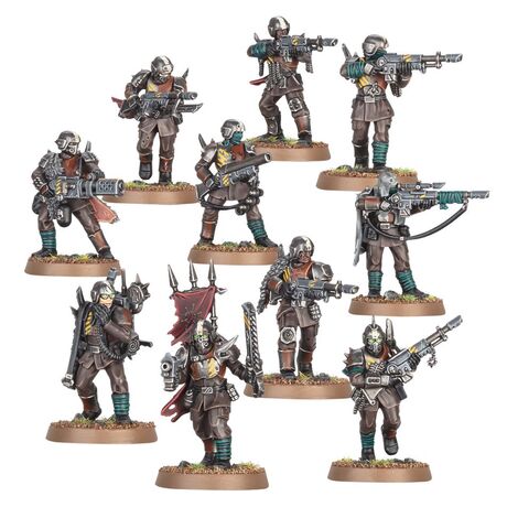 Chaos Space Marines: Traitor Guardsmen Squad