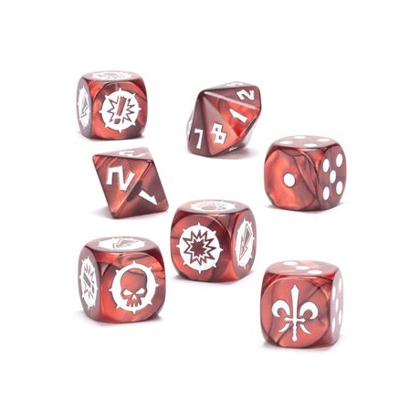 Blood Bowl: Bretonnian Team Dice Set