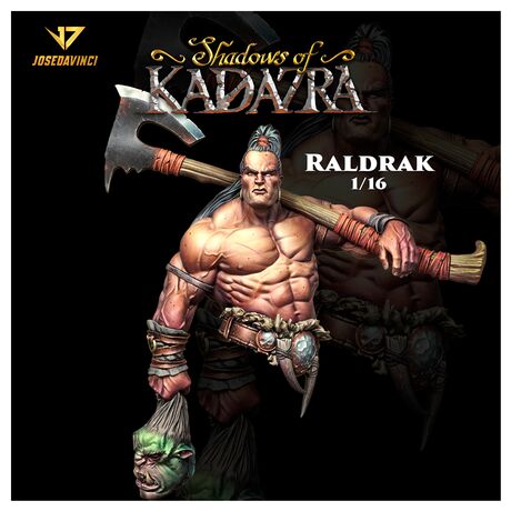 Raldrak bust - Shadows Of Kadazra