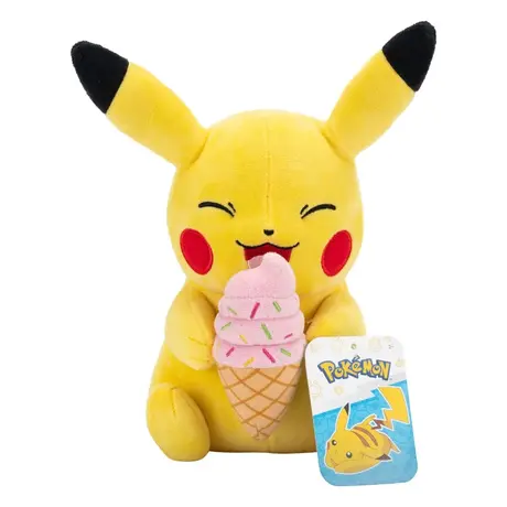 Pokemon Plush Figure Pikachu with Ice Cream 20cm