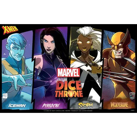 Dice Throne Marvel 4-Hero Box 1 (Iceman, Psylocke, Storm, Wolverine) Dice Throne Marvel 4-Hero Box 1 (Iceman, Psylocke, Storm, Wolverine)