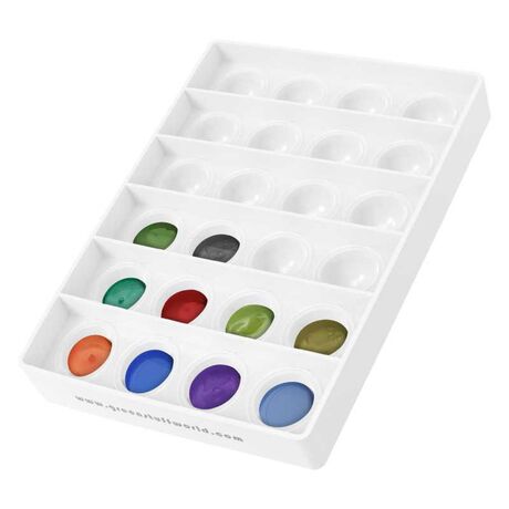 Push Pop Mixing Palette - 24 Wells (23mm Diam.)