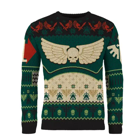 Warhammer 40000: Dark Angels Christmas Jumper (XXL)