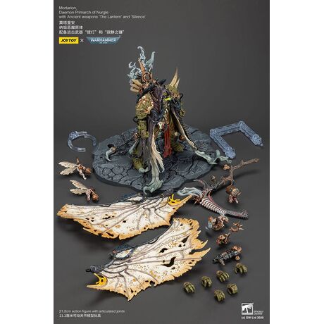 Death Guard Mortarion Daemon Primarch of Nurgle 1/18 21cm Death Guard Mortarion Daemon Primarch of Nurgle 1/18 21cm