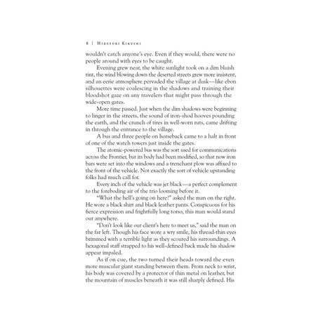 Vampire Hunter D Omnibus Novel Vol.1