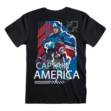 Marvel Rivals T-Shirt Captain America Size XL