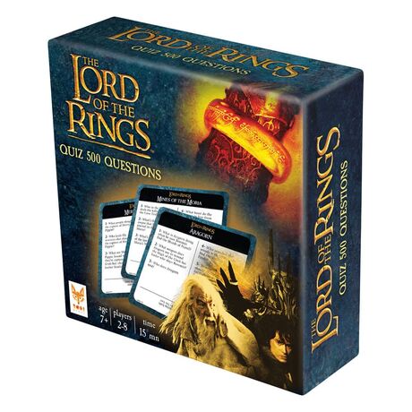 Lord of the Rings Card Game Quiz 500 Questions