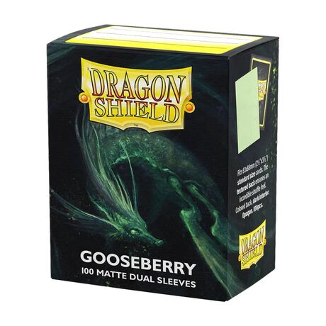 Dragon Shield Matte Dual Sleeves - Gooseberry (100)