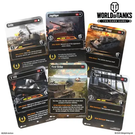 World of Tanks: The Card Game Starter Deck Germany: First Strike
