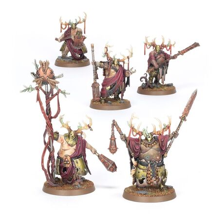 Maggotkin of Nurgle: Putrid Blightkings