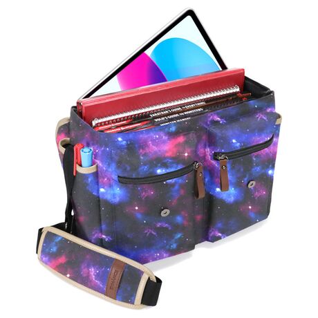Stylish RPG Player's Messenger Bag (Galaxy)