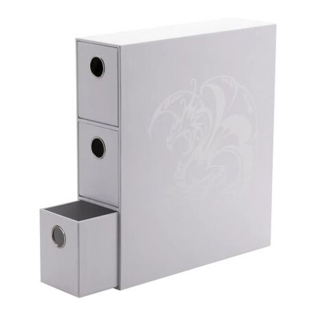 Dragon Shield Fortress Card Drawers - White