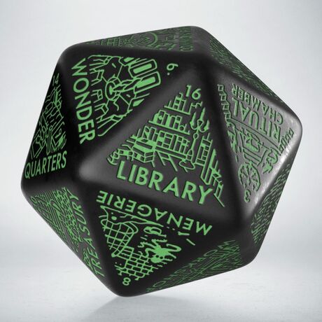 Dungeon Generator Die: Black&Green