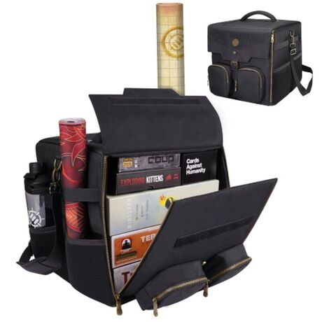 Enhance Game Box Shoulder Bag Black