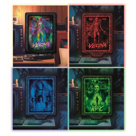 Stranger Things Metamorphic Art Collection Jigsaw Puzzle with Light-Up Effect Vecna (520 pieces)