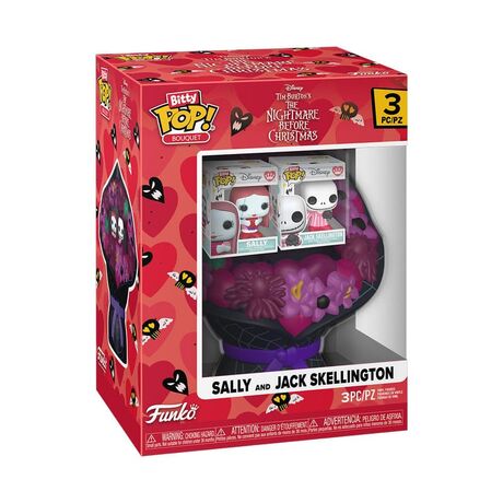 Bitty Pop! Sally & Jack Skellington Bouquet 2-Pack