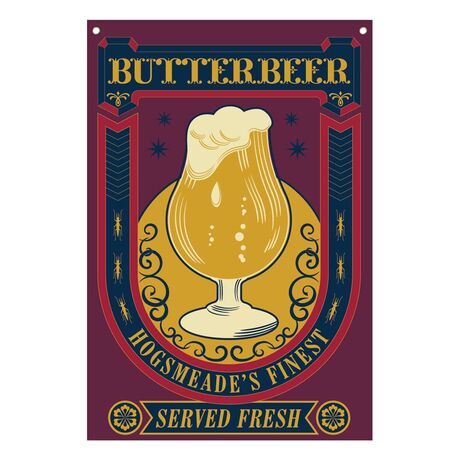 Harry Potter Wall Banner Butterbeer 125 x 85cm