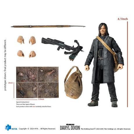 Daryl 1/18 Exquisite Action Figure - The Walking Dead