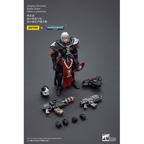 Adepta Sororitas Battle Sister Ludwenna Action Figure 10cm