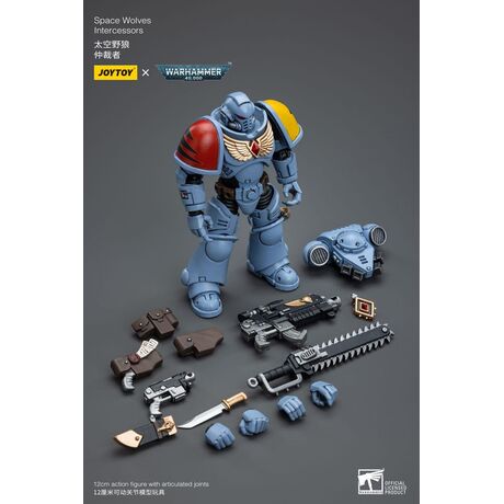 Space Wolves Intercessor Action Figure 12cm
