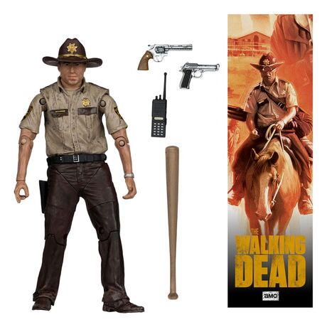 Rick Grimes (S1) Action Figure 15cm - The Walking Dead
