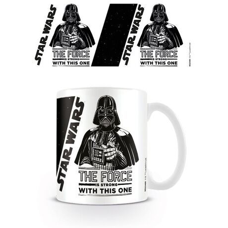 STAR WARS MUG THE FORCE IS STRONG