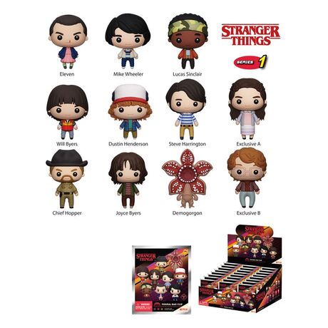 Stranger Things 3D Foam Bag Clips Figure Series 1 (BLIND BAG)